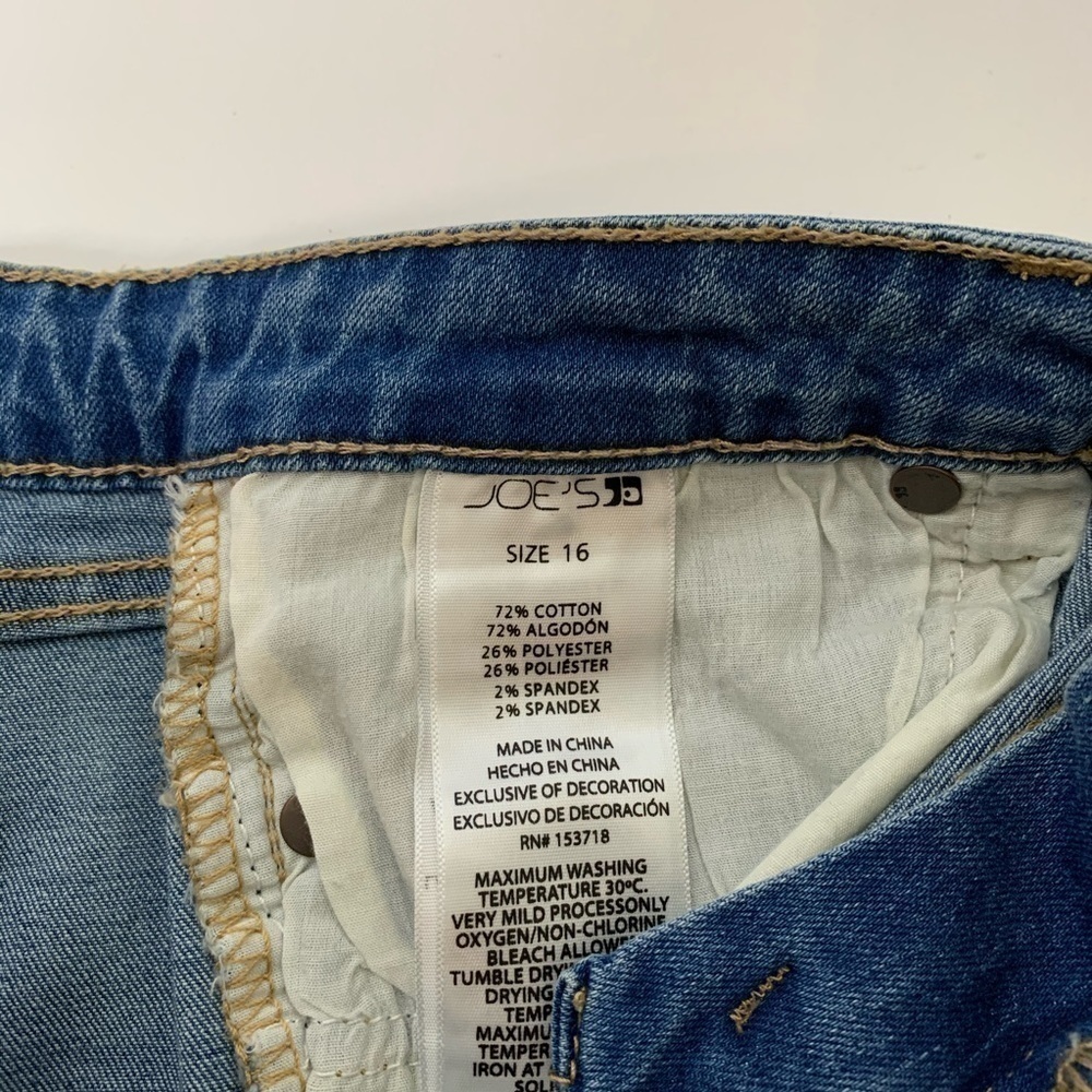Kid’s Joe’s Jean Shorts Size 16 - Picture 4 of 6